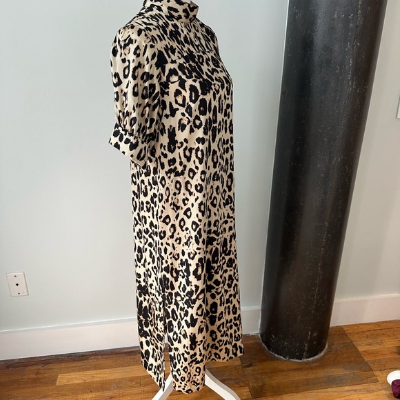 Zara leopard print maxi dress, size small - Picture 10 of 12
